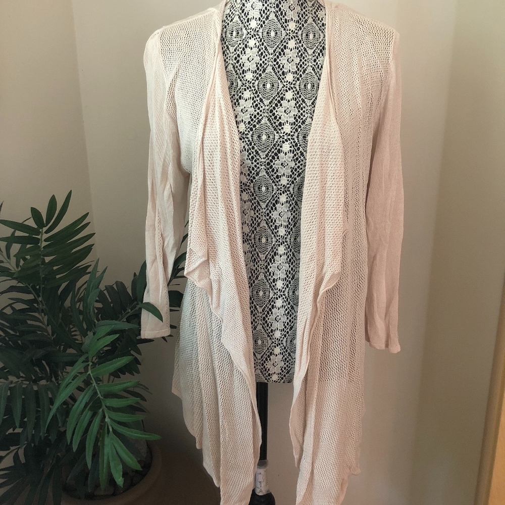 August Silk | Draped Cardigan (NWOT)